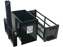 Ballast Box with 2 inch Hitch and Tool Carrier